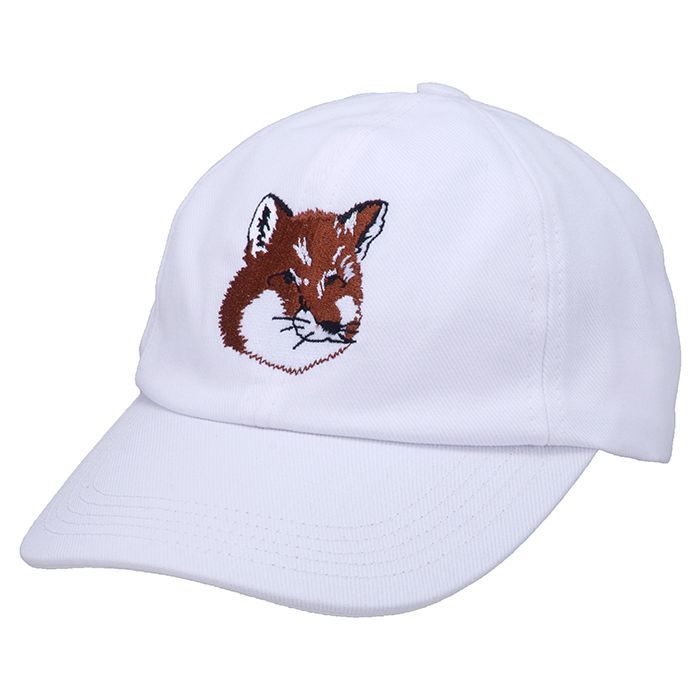 Maison Kitsune メゾンキツネ FOX HEAD LOGO BASE BALL CAP