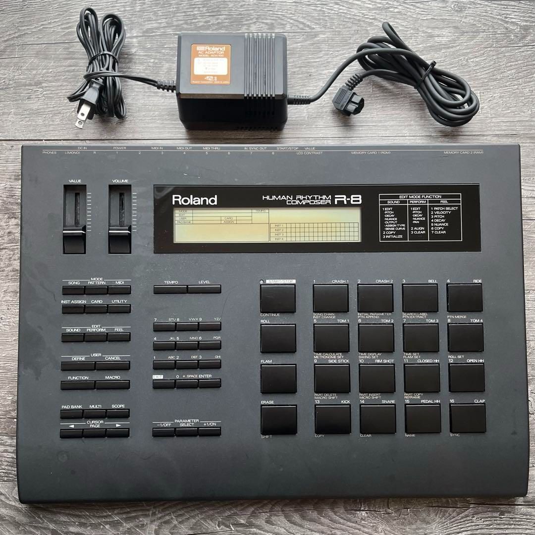 Roland R-8 HUMAN RHYTHM COMPOSER リズムマシン Roland R-8 HUMAN 