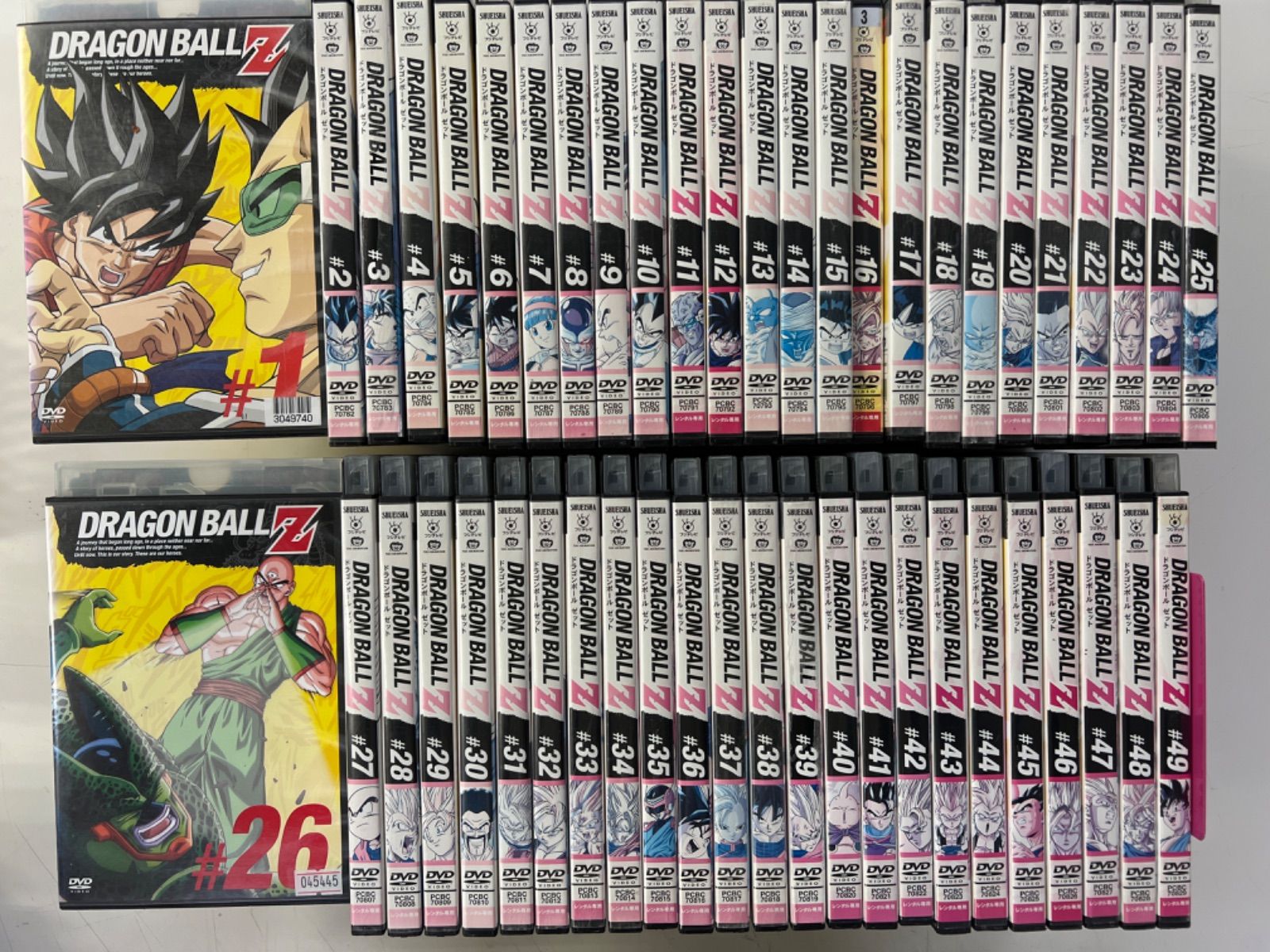 送料無料カード決済可能 ドラゴンボールZ DVD 全巻 1〜49巻 セット