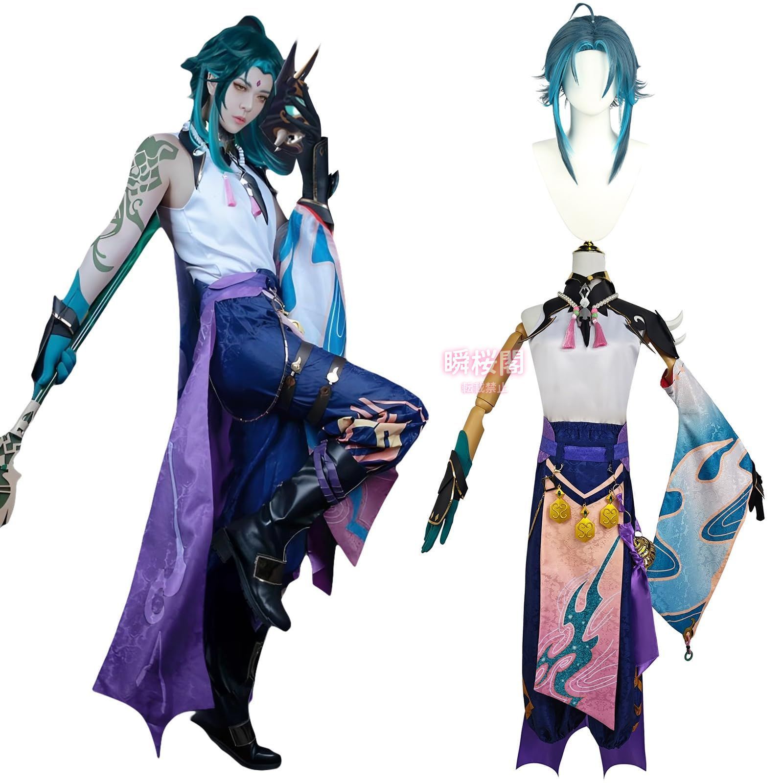 新発売 原神 コスプレ ウィッグ付き 人気キャラ コスプレ衣装 大人用 仮装 ゲーム衣装 ハロウィン クリスマス イベント Genshin Impact ハロウィン CS0926BJ