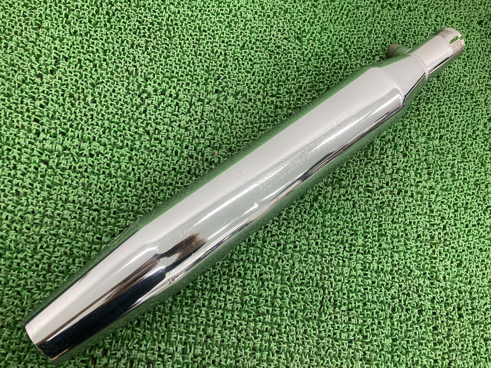 中古
折りたたみ自転車 黒 小径(used foldingbike) FLSTF1450 サイレンサーマフラー 下側 65094-00 ハーレー 純正