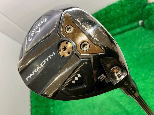 ○美品 日本仕様○パラダイムトリプルダイヤ フェアウェイウッド 5W ヘッド