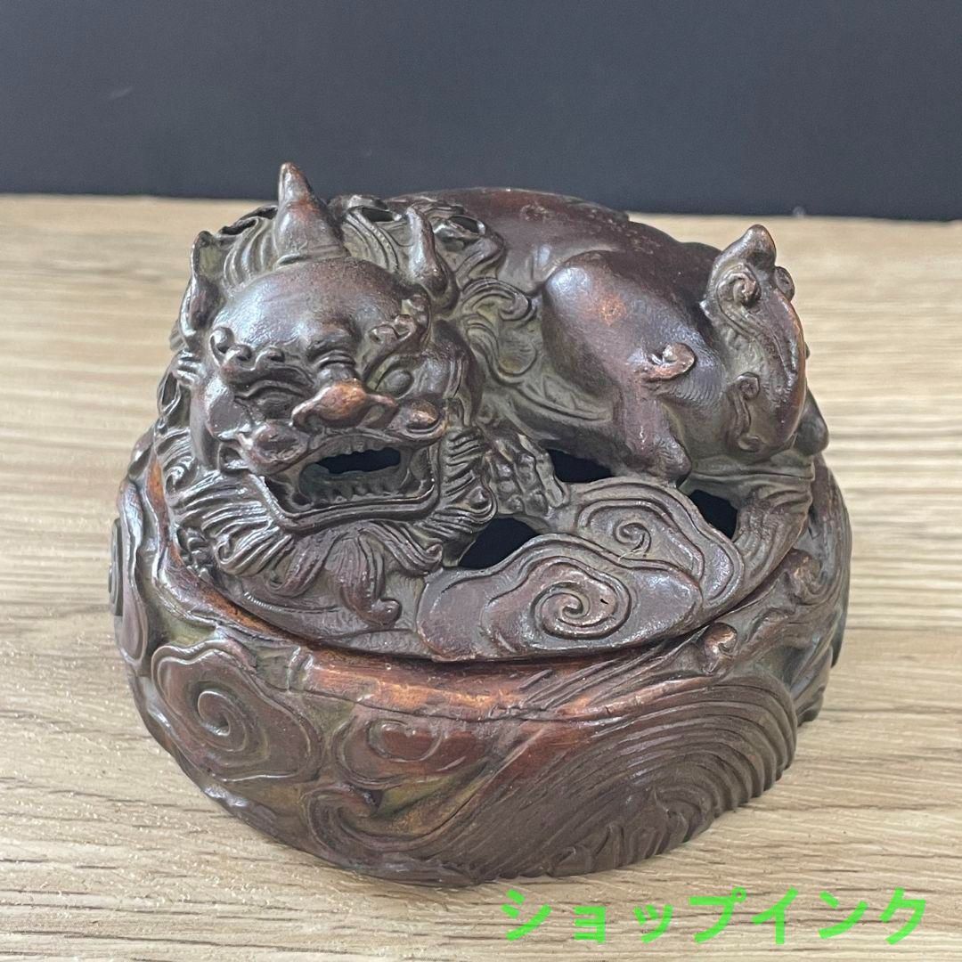 銅器 麒麟暖手炉 花鳥香薫炉 香道具 装飾品 工芸品 置物 銅器 麒麟暖手炉 花鳥香薫炉 香道具 装飾品 工芸品 置物
