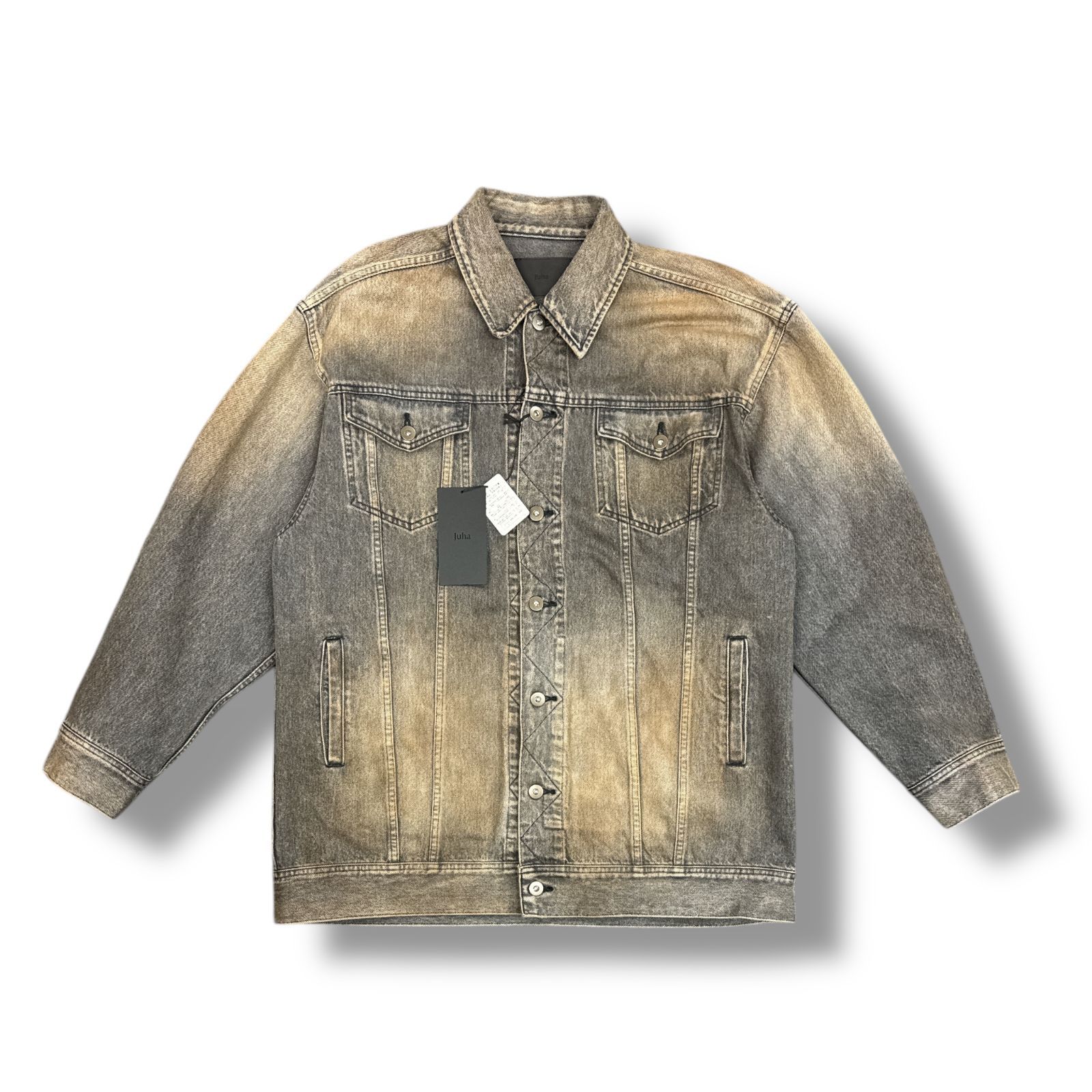 参考上代66000円 未使用品 JUHA 24AW RUST DENIM JACKET ラストデニム 