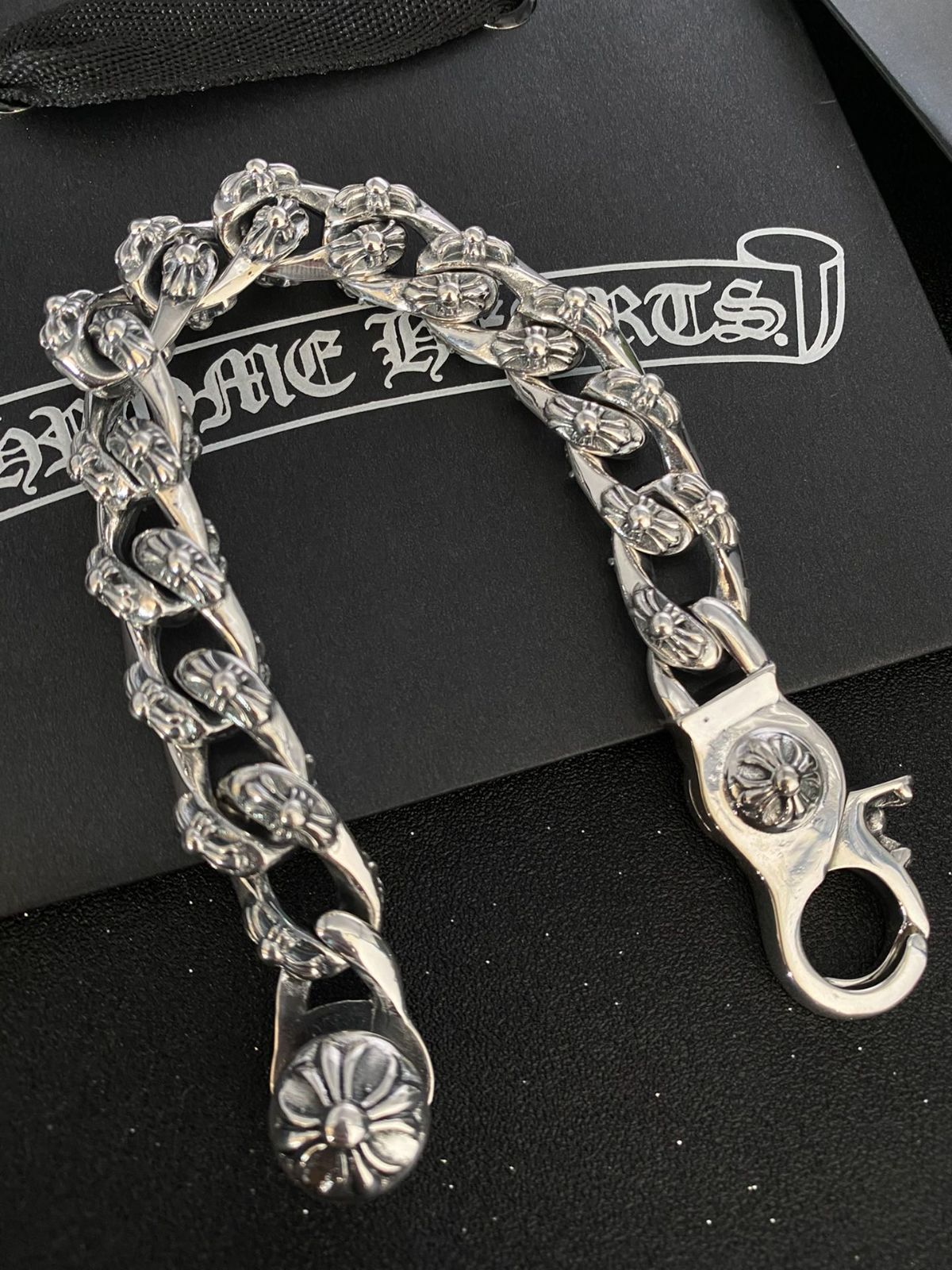 人気 クロムハーツ   Chrome Hearts  ブレスレット 人気デザイン 十字