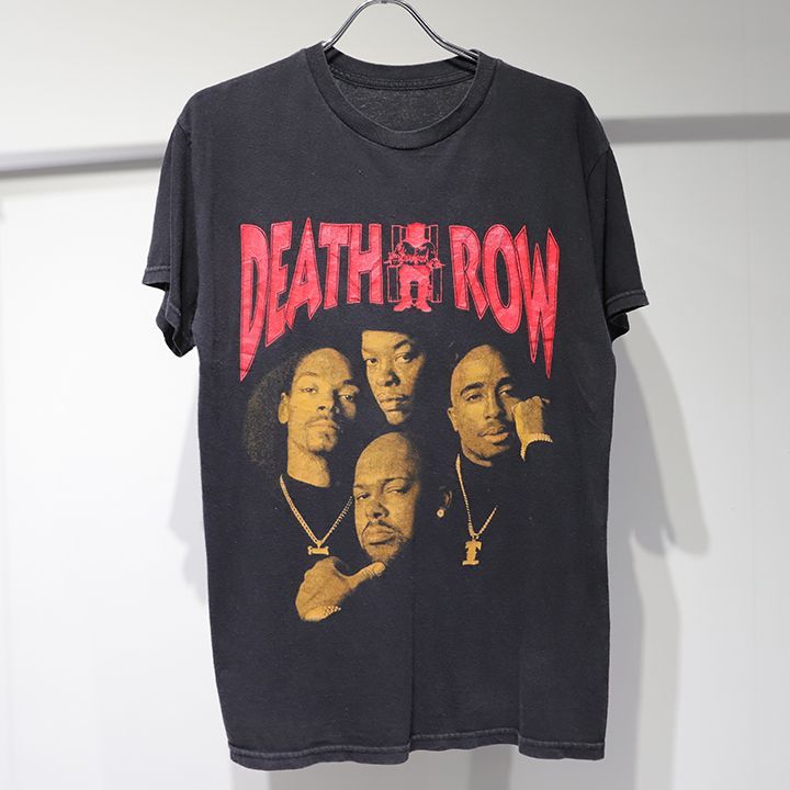 ○DEATH ROW RECORDS デスロウレコード ラッパープリントTシャツ - メルカリ