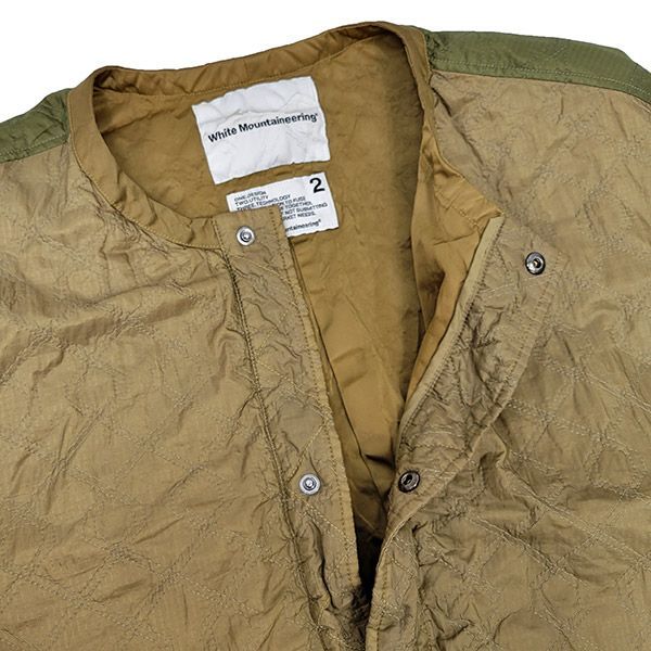 4/1値下げ】 White Mountaineering 中綿 ノーカラーコート - メルカリ