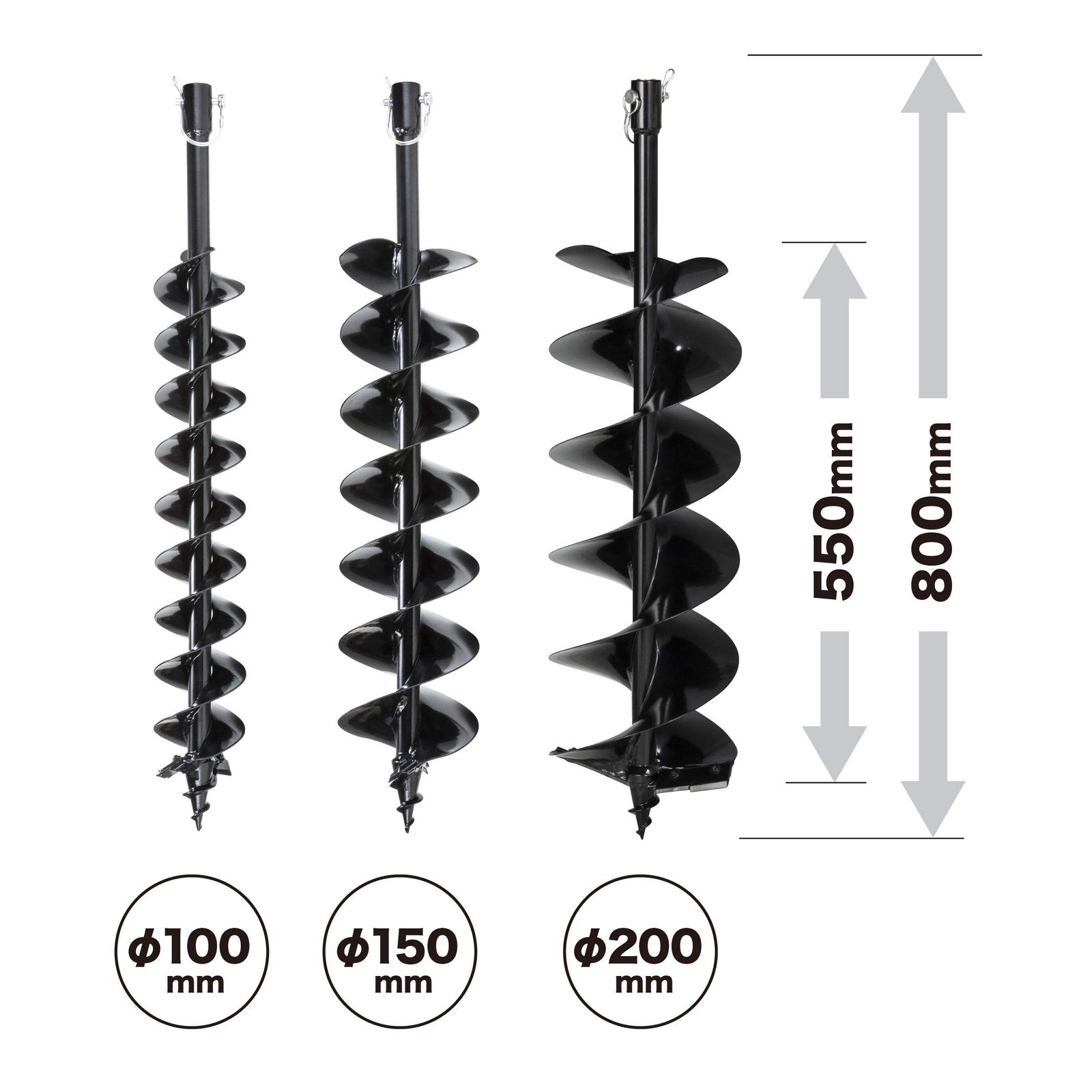 Miei T　0107 ♡ Amazon.co.jp: マキタ(Makita) アースオーガビット100ミリ A-71657