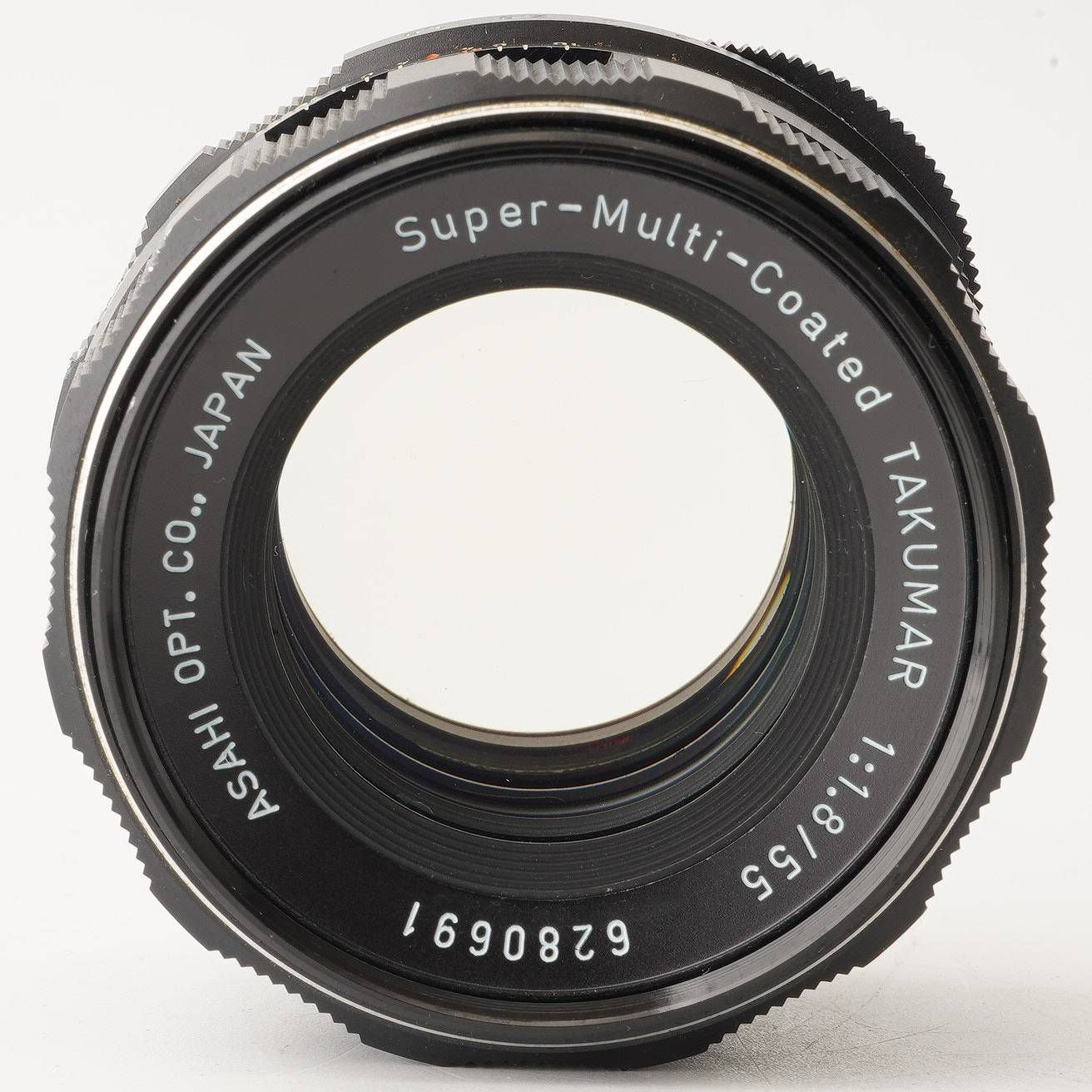 専用 実写済 S.タクマー 1:1.8/55 完動美品 M42 ペンタックス・スーパータクマー55mm/1.8 M42マウントレンズ