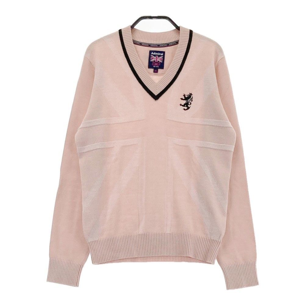 サイズ：M ADMIRAL アドミラル  ニットセーター  ピンク系 [240101362096] ゴルフウェア レディース ストスト