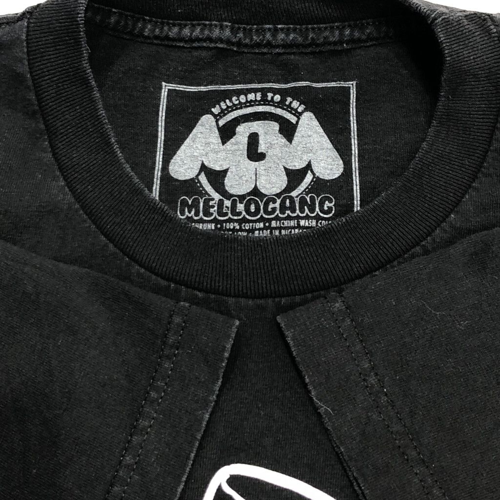 MELLOGANG Marshmello マシュメロ 半袖Tシャツ ブラック(メンズ