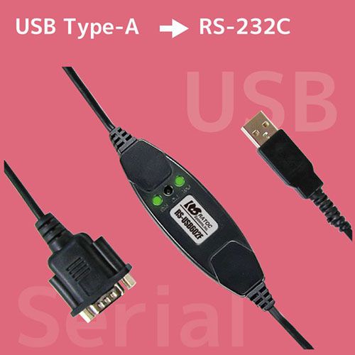 ラトックシステム USBシリアルコンバーター 2.5mロングケーブルモデル RS-USB602F-25