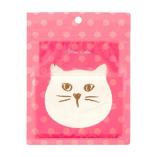まとめ ミドリ ミニレターセット ケース入 ネコ柄 91802-612 ×20セット