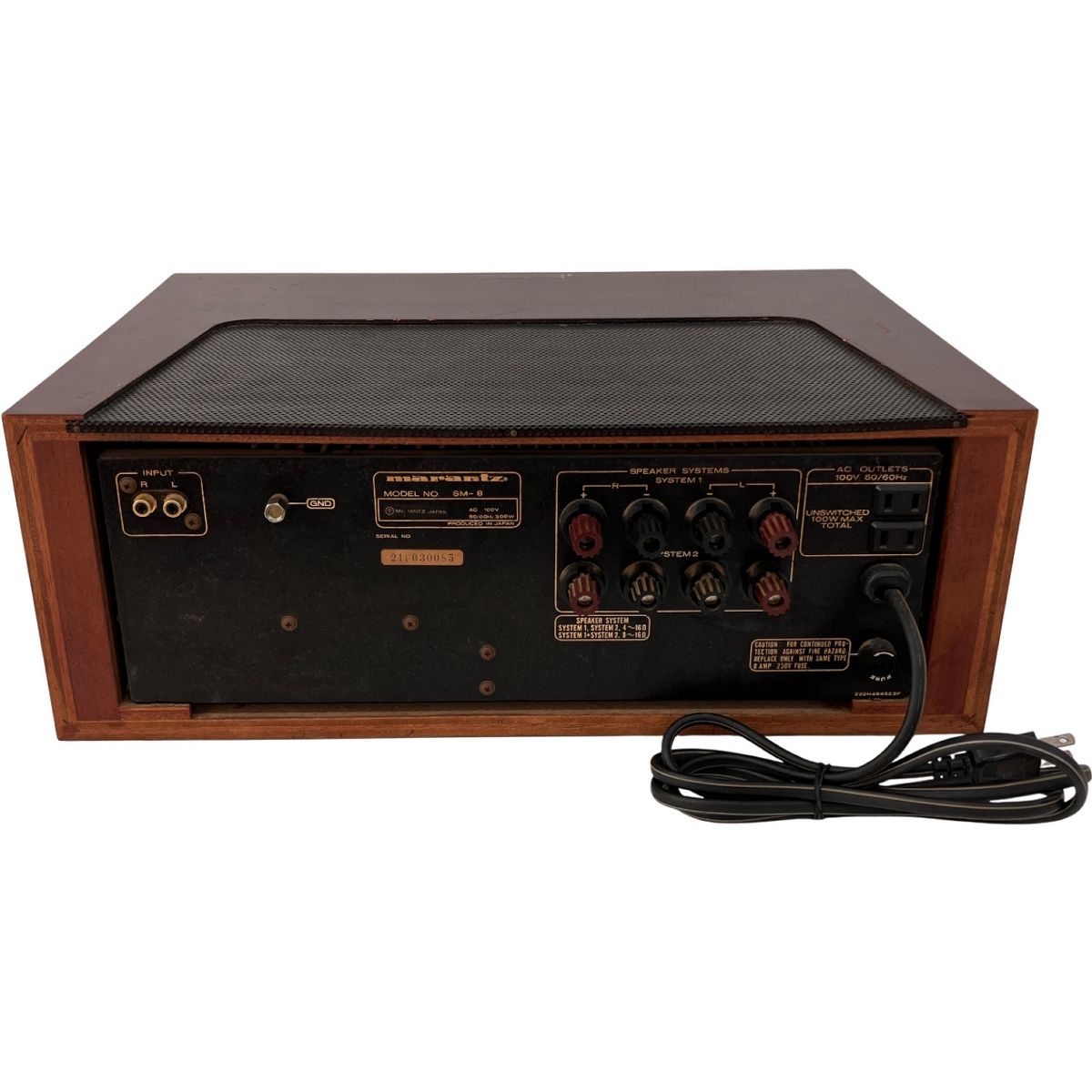  marantz sm-8 ステレオ パワーアンプ マランツ オーディオ 音響機器 パワーアンプ アンプ