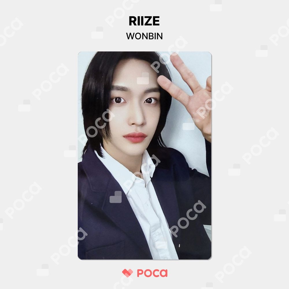 RIIZE POPUP ポップアップ 特典トレカ ウォンビン RIIZE POPUP 7万ウォン購入特典 トレカ ウォンビン - メルカリ