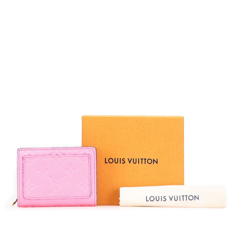 [SALE]ヴィトン Vuitton ポルトフォイユ・クレア ローズ ルイ ヴィトン モノグラム アンプラント ポルトフォイユクレア