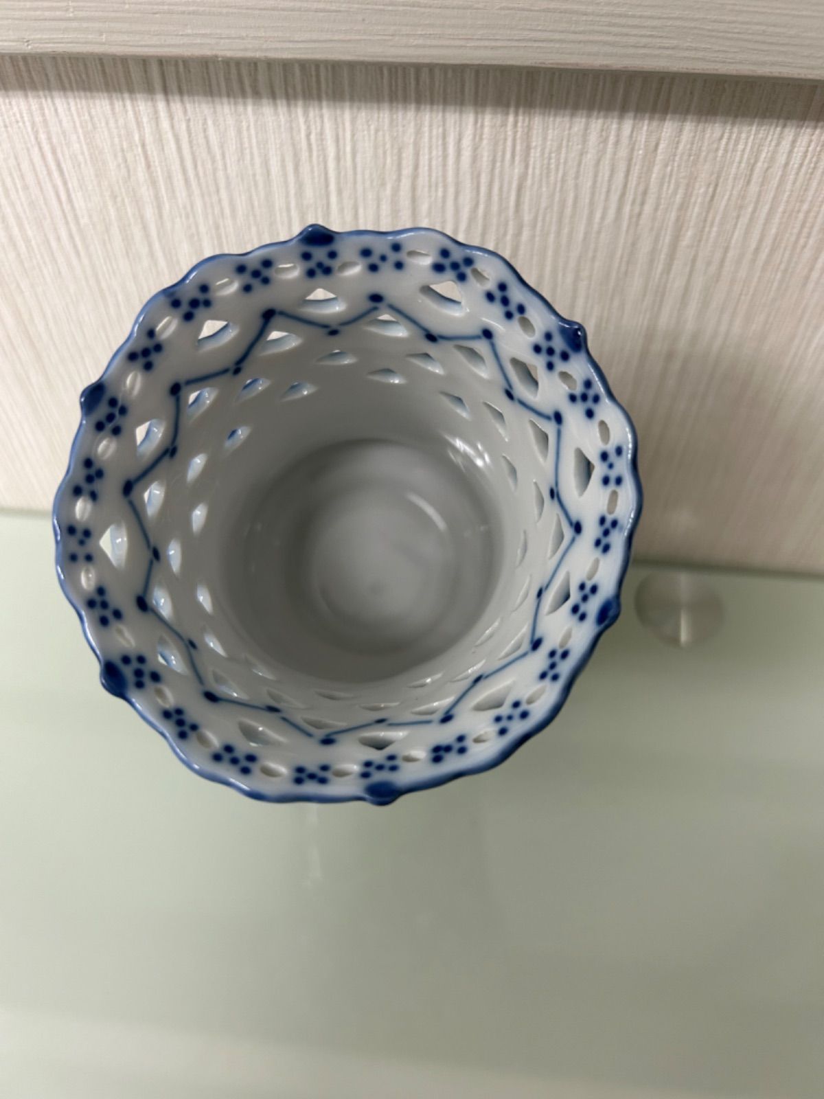 ロイヤルコペンハーゲン ブルーフルーテッド フルレース フラワー