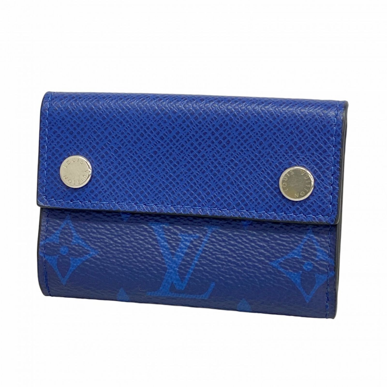 ルイ ヴィトン Louis Vuitton ルイ ヴィトン 三つ折り財布 タイガラマ ディスカバリー M67620 コバルトメンズ