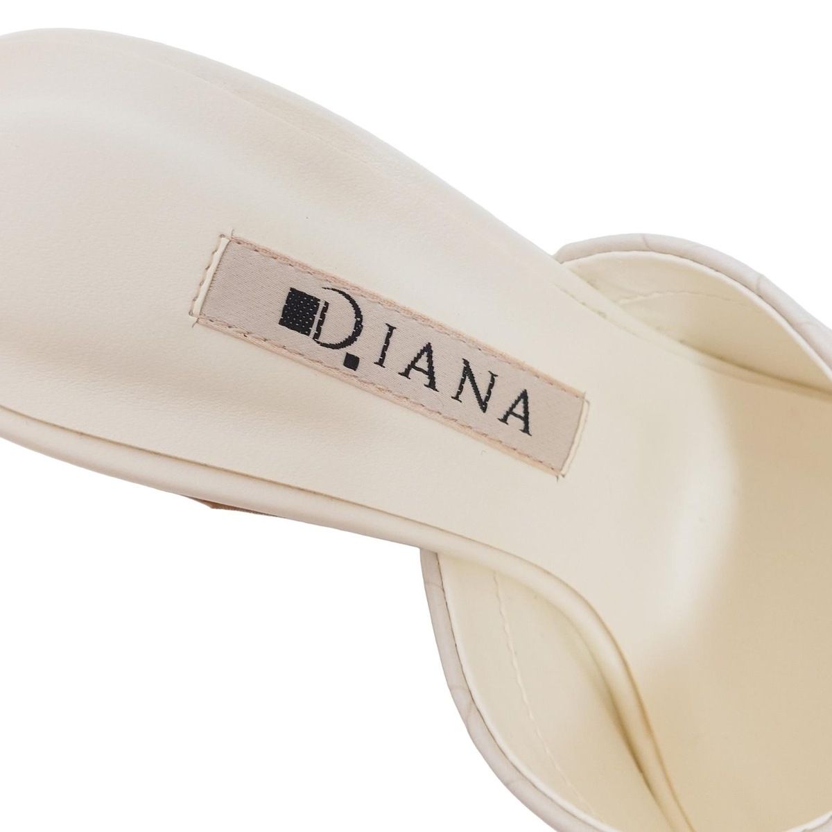 DIANA(ダイアナ) ミュール XS レディース - 白 オープントゥ