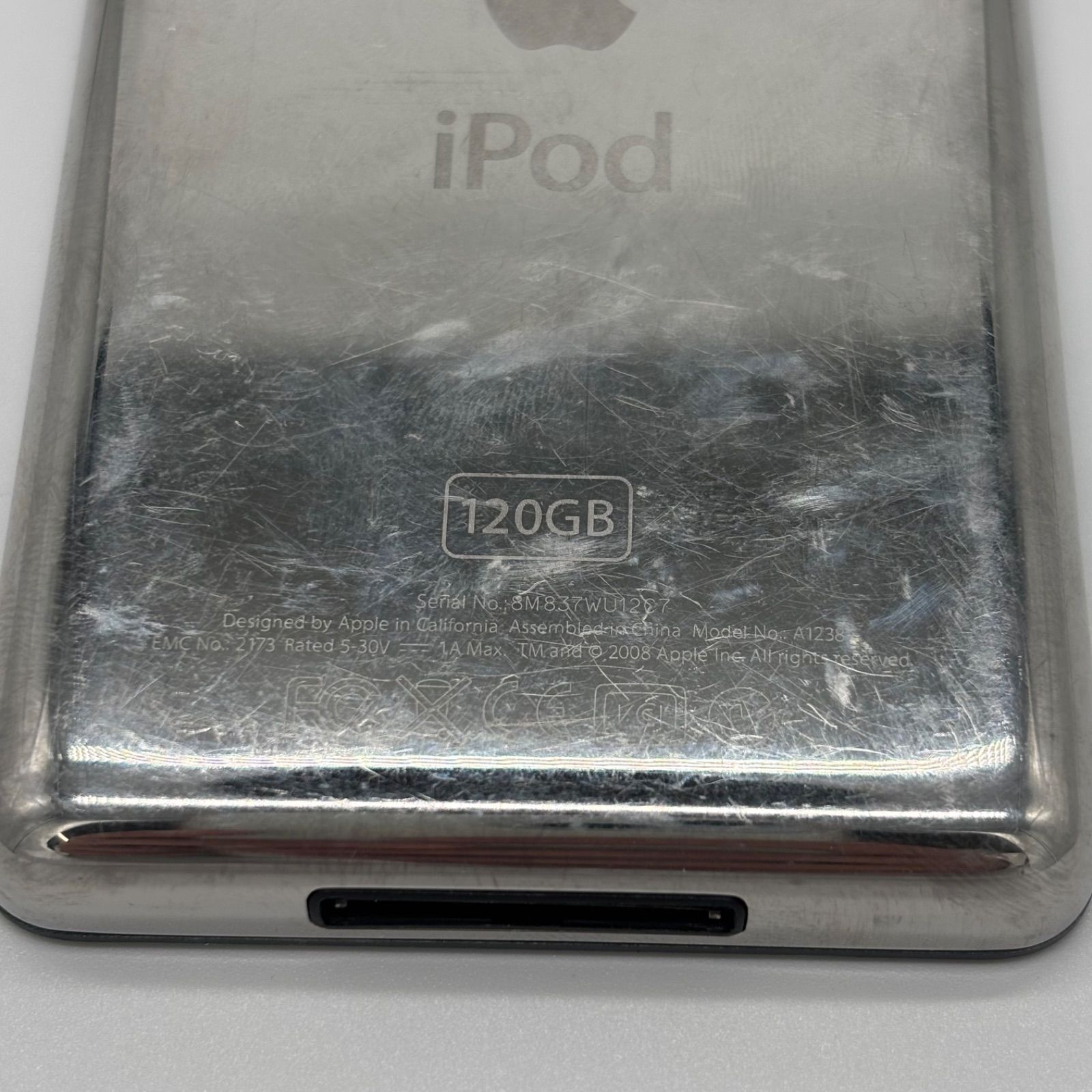 iPod classic - iPod Classic 120GB A1238 4点　動作未確認　ジャンク品 ジャンク品】Apple iPod classic 120GB 本体のみ A1238 - メルカリ