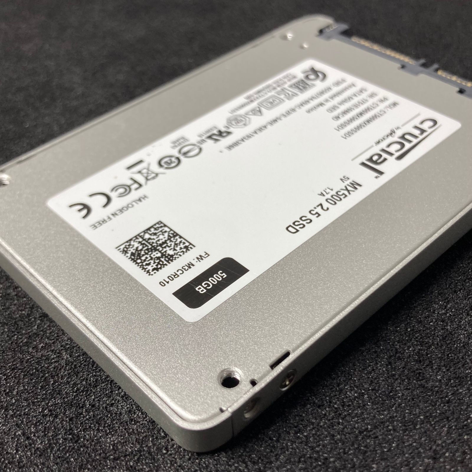 crucial MX500 2.5 SSD 500GB / 36% / クルーシャル CT500MX500SSD1【634】