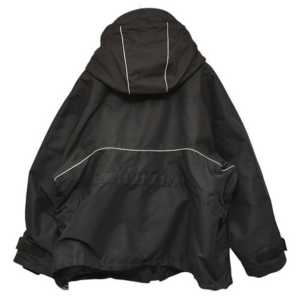 balenciaga オーバーサイズ　ナイロンコート Balenciaga オーバーサイズ パーカーコート | ブラック