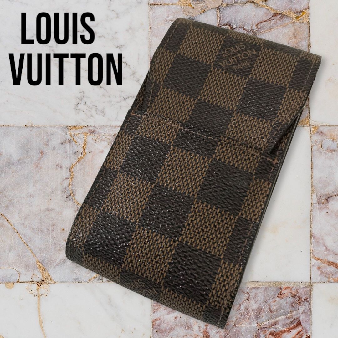 ルイヴィトン LOUISVUITTON ダミエ シガレットケース タバコケース