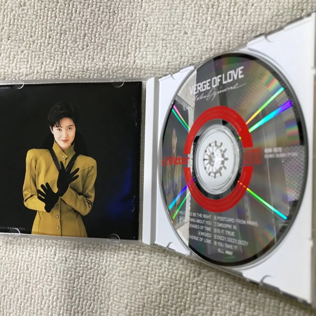 荻野目洋子アルバム / VERGE OF LOVE ヴァージ・オブ・ラヴ