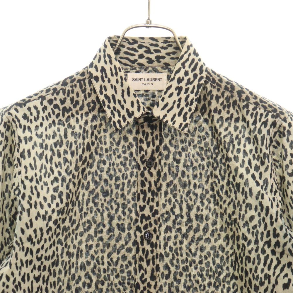 SAINT LAURENT PARIS (サンローランパリ) ベイビーキャット総柄長袖