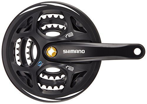 シマノ(SHIMANO) フロントチェーンホイール(MTB) FC-M311-L ブラック 48×38×28T 175mm 8S/7S チェーンガード付 ・対応BB 四角軸 122.5mm(LL123) EFCM311E888CL ALTUS(アルタス)