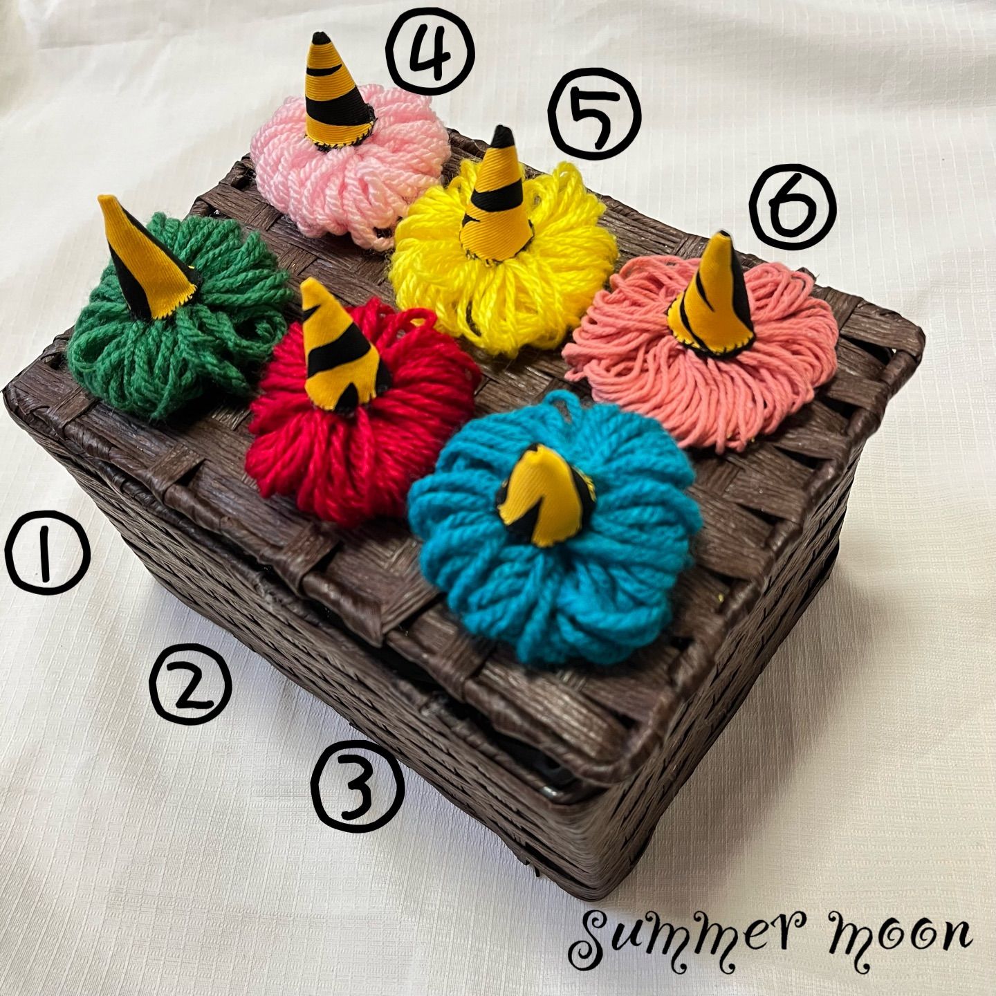 鬼のパンツ ハンドメイド かぼちゃパンツ 節分 ハロウィン 年賀状 60