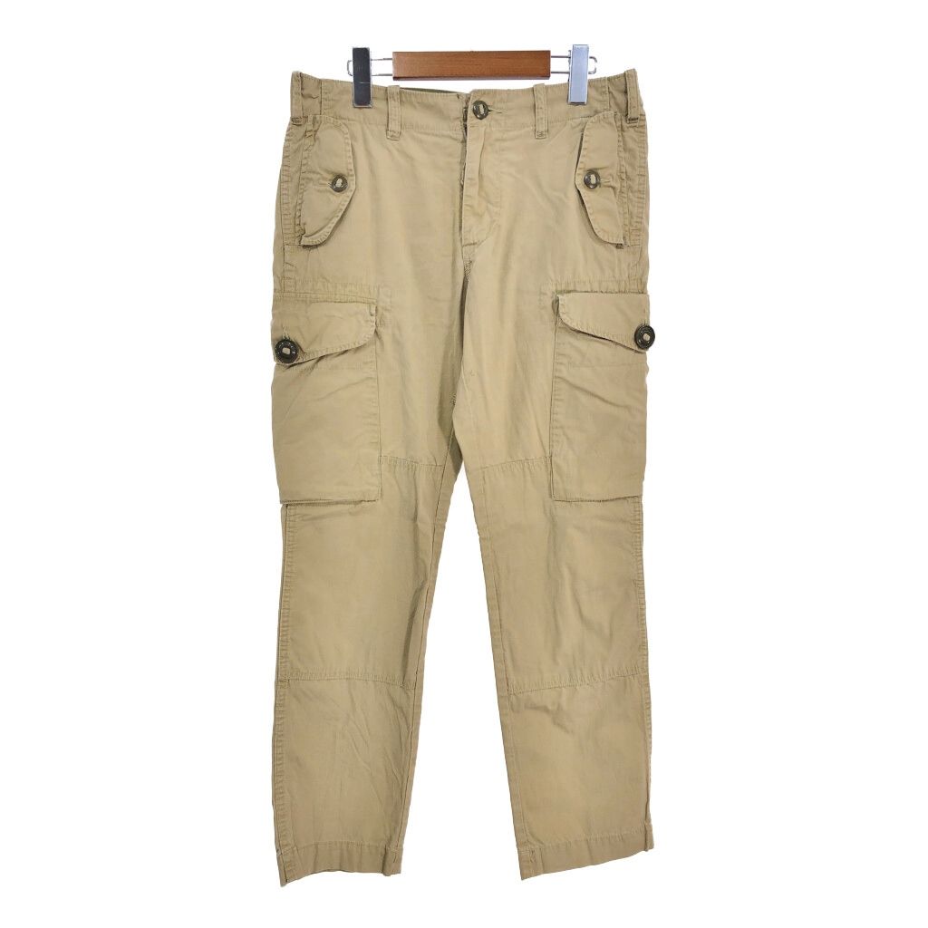 Polo by Ralph Lauren ポロ ラルフローレン ミリタリー カーゴパンツ ブラウン (メンズ W30 L30) 中古 古着 S5572