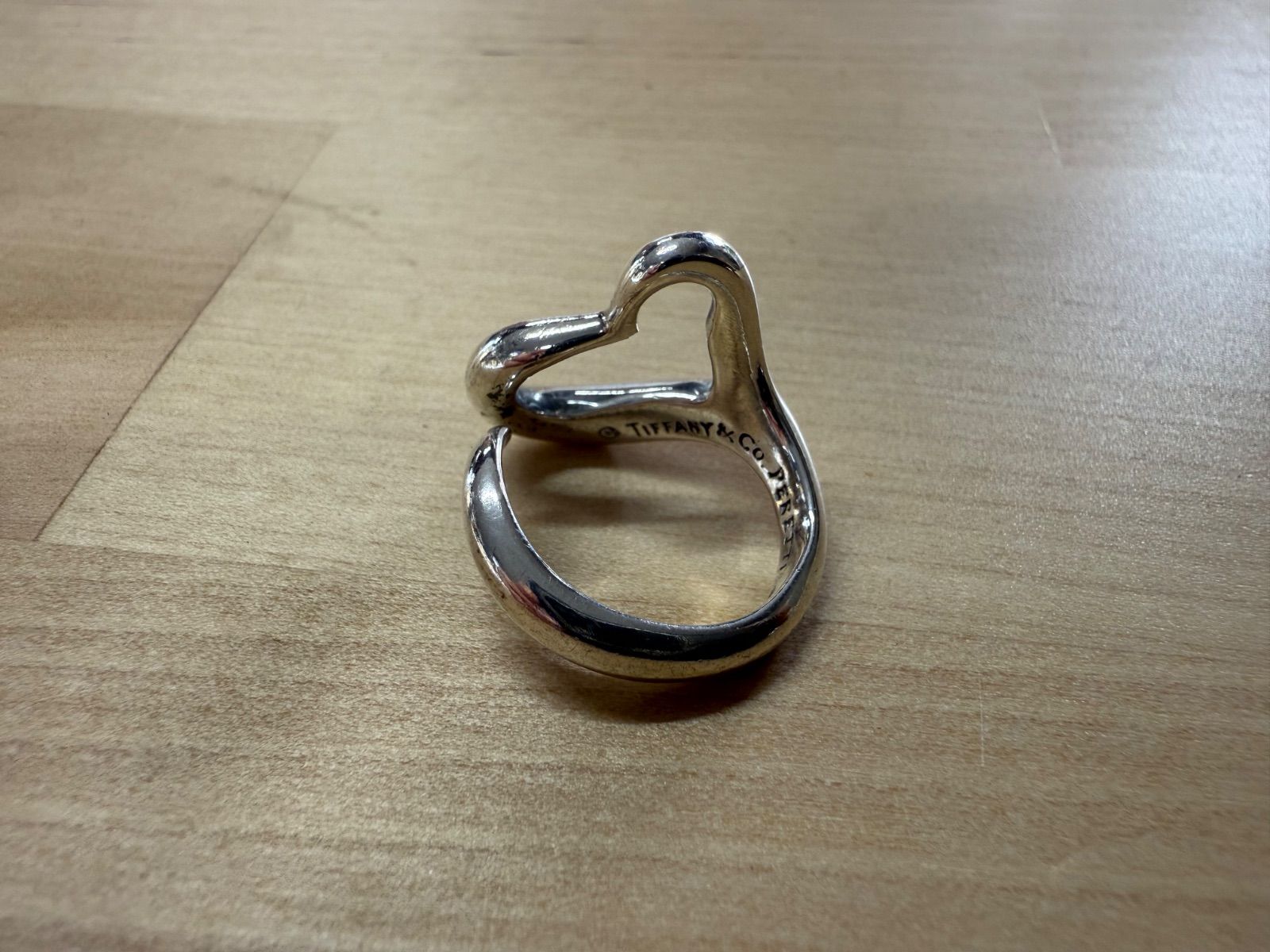 TIFFANY&Co ティファニー オープンハート SV925 リング