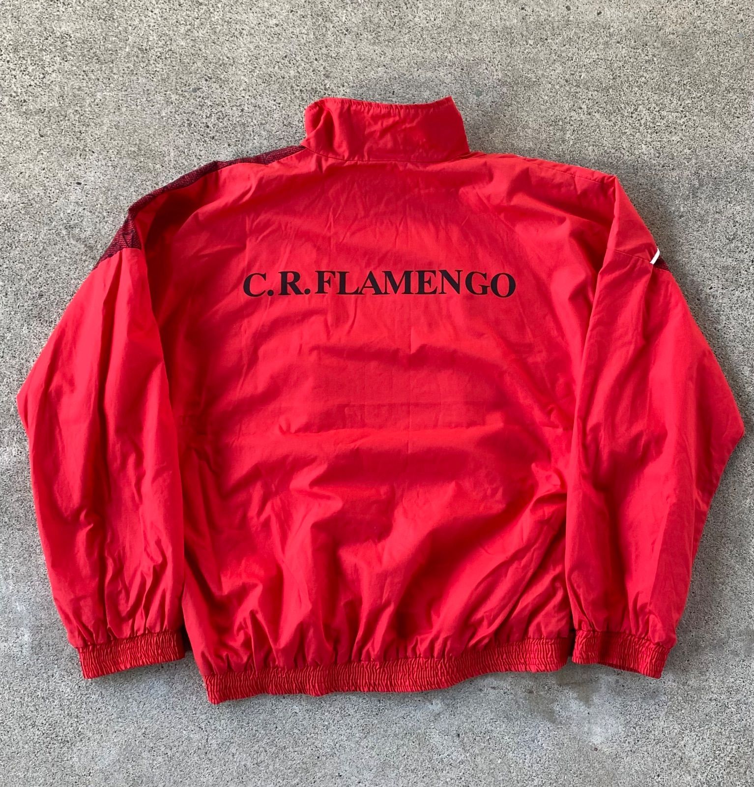 90's】UMBRO C.R.Flamengo ナイロントラックジャケット サッカー 古着