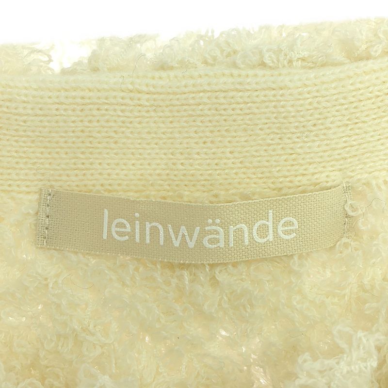 新品】 LEINWANDE / ラインヴァンド | Sheep Knitted Vest