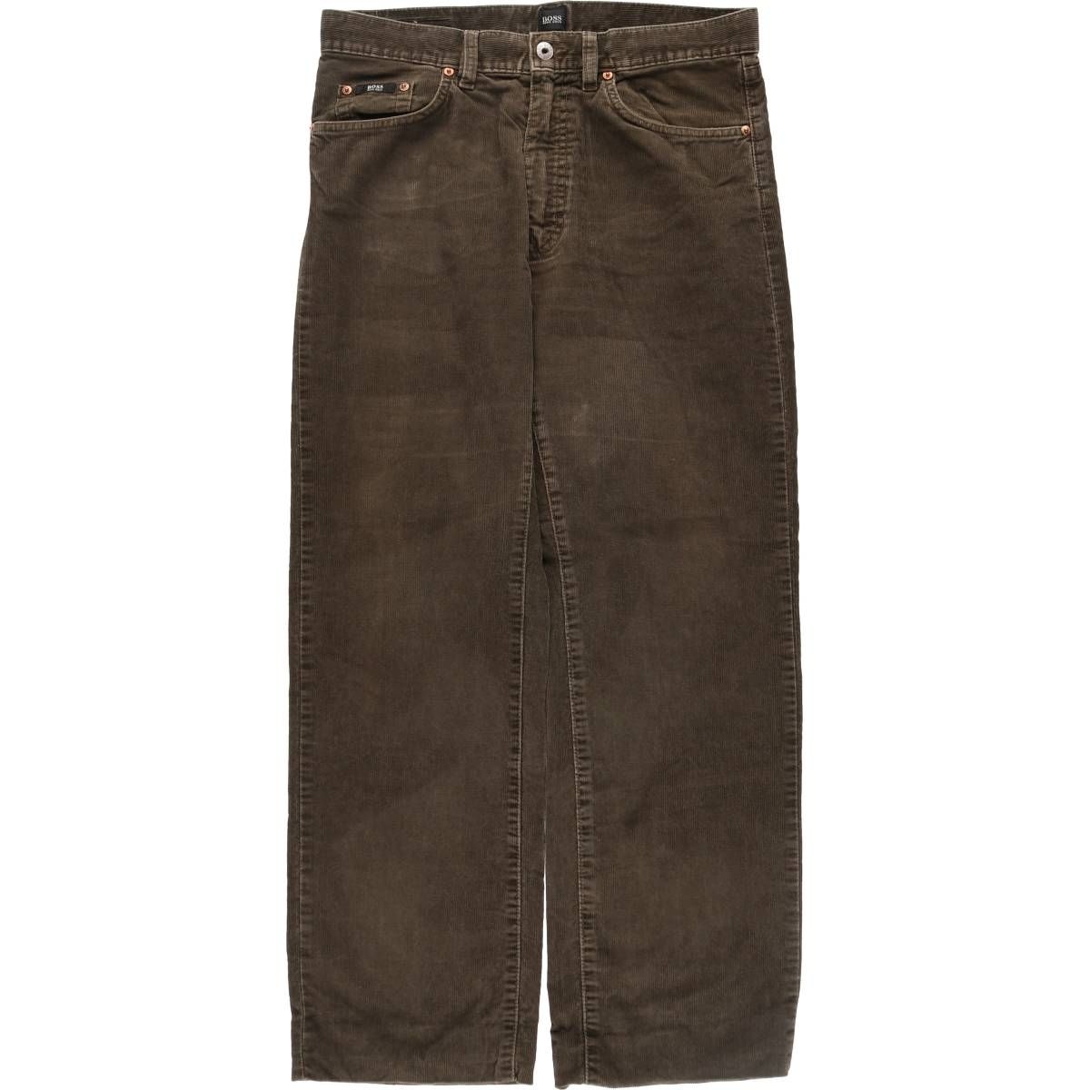 古着 ヒューゴボス HUGO BOSS コーデュロイパンツ メンズw32相当/eaa515622