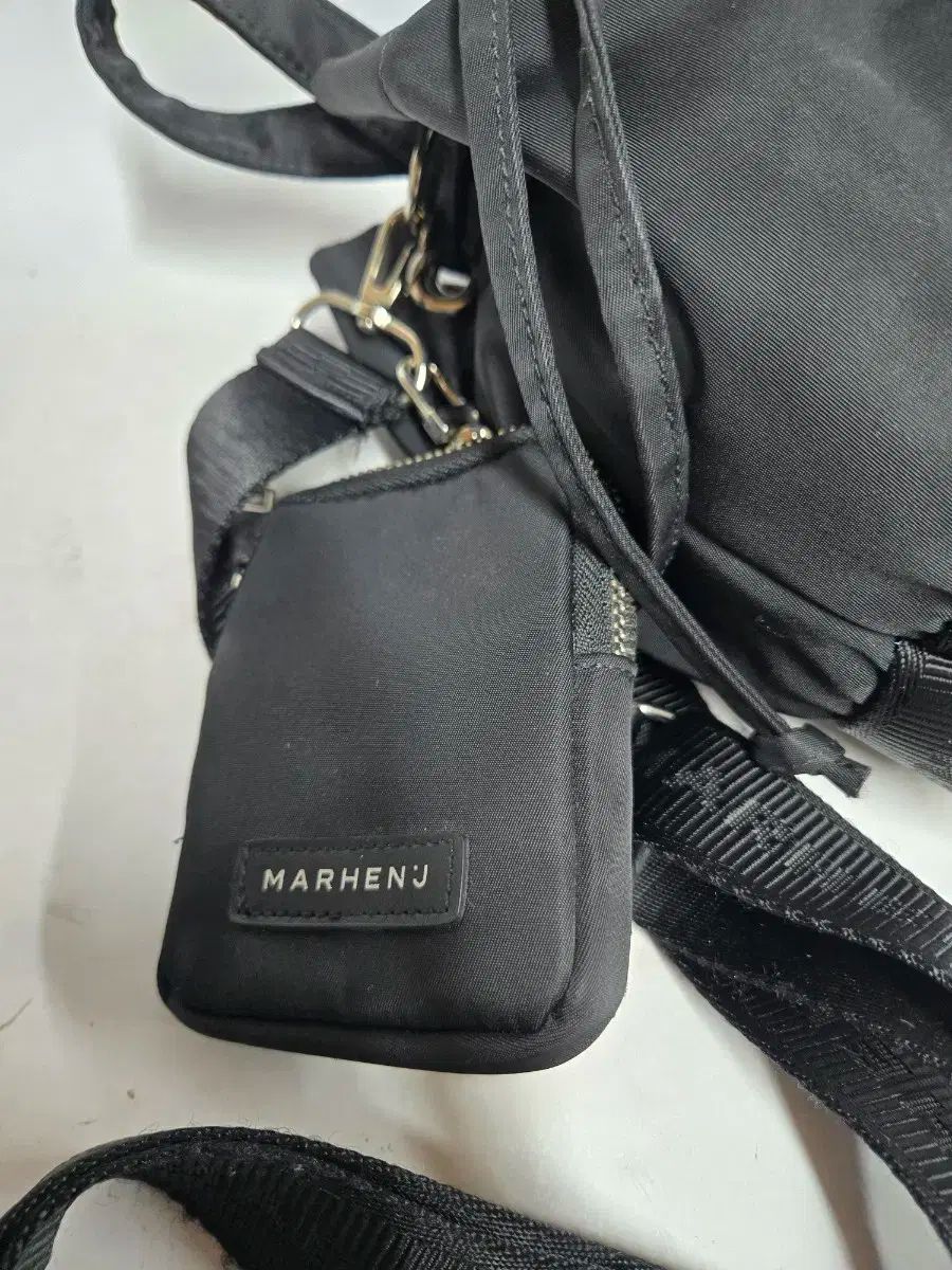 マルヘンジェイ　バケットバッグ　MARHEN'J MARHEN.J(マルヘンジェイ) バケットバッグ ブラック - メルカリ