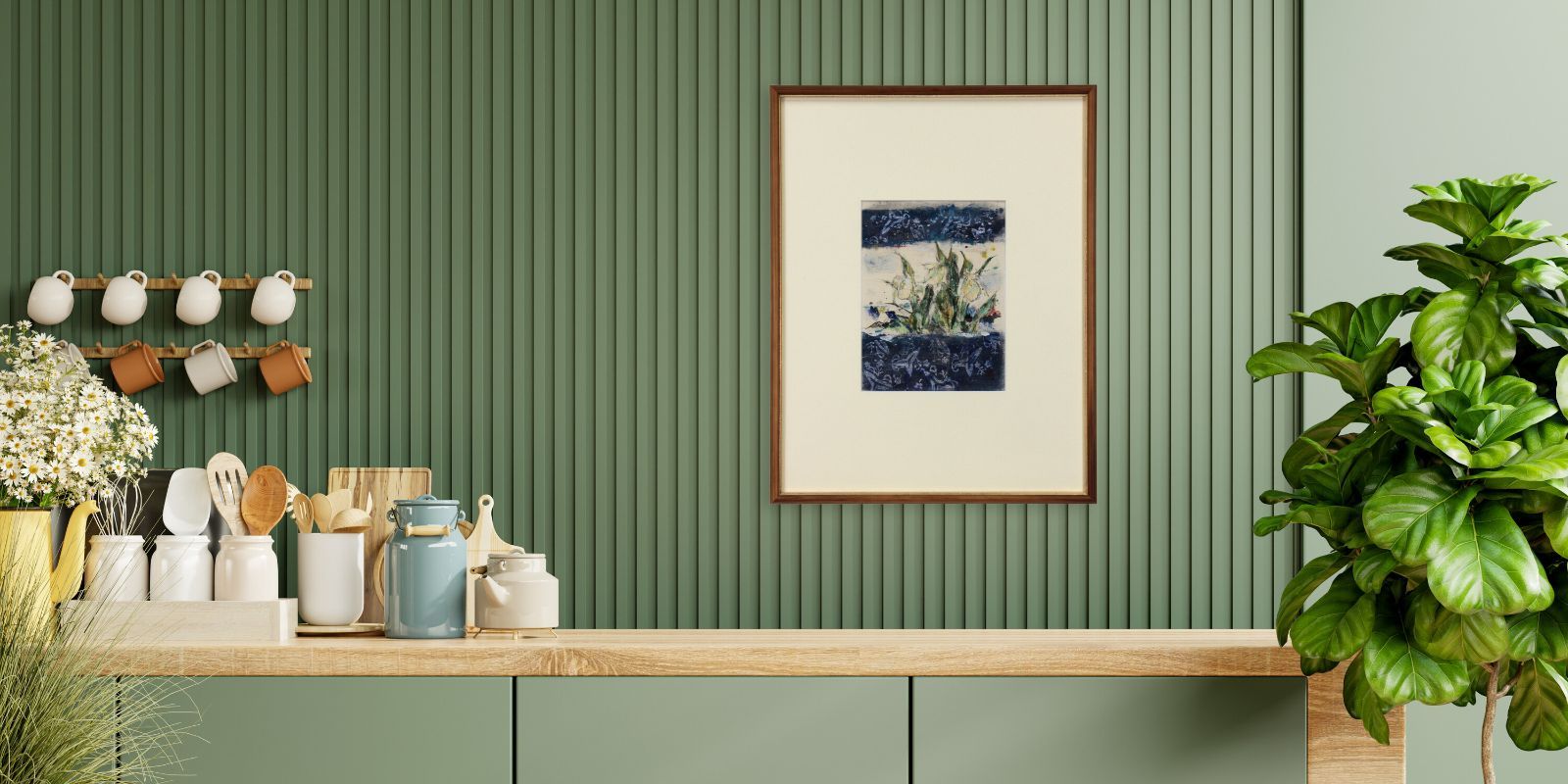 笹山俊弘 「レブンアツモリソウ」 日本画 絵画 笹山俊弘 『レブンアツモリソウ』 日本画 - 北海道画廊