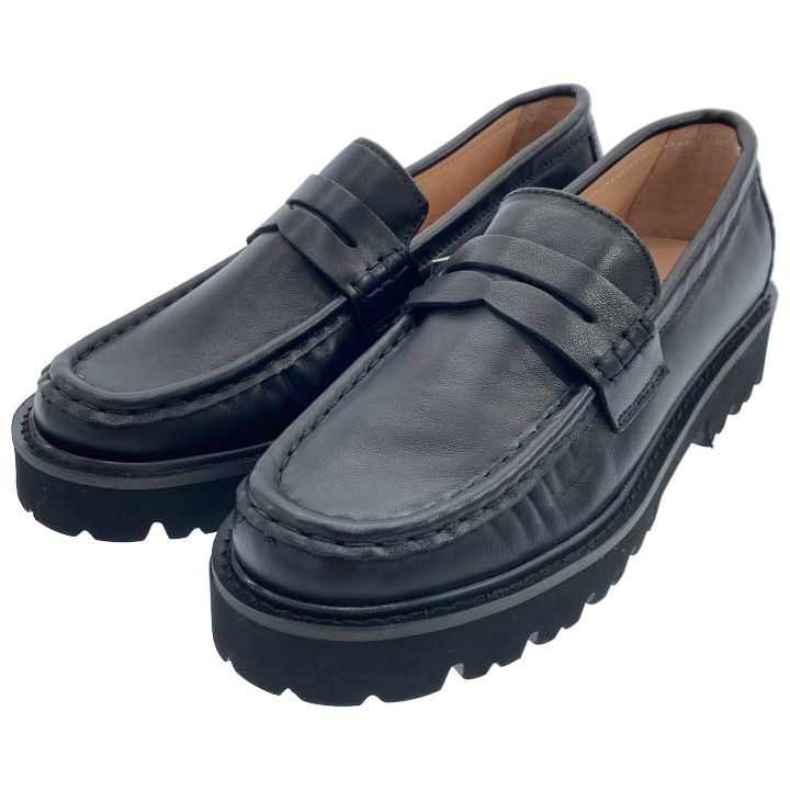 REMME ブラック ローファー 37 REMME (レメ) ローファー レディース ブラック 37 - メルカリ