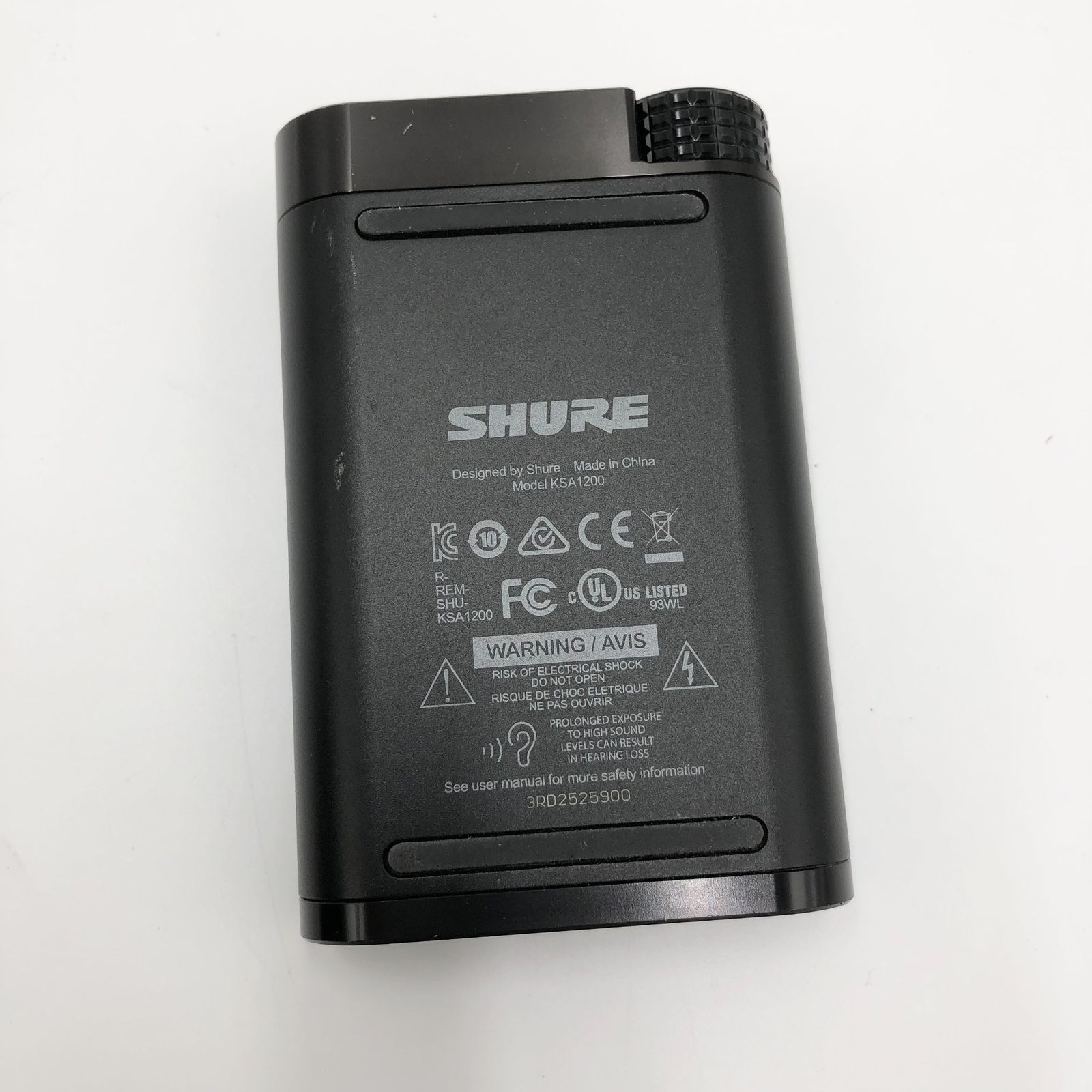  SHURE イヤホンシステム KSE 1200 コンデンサー型 ハイレゾ対応 ヘッドホンアンプ一体型 A その他 デジタルカメラ