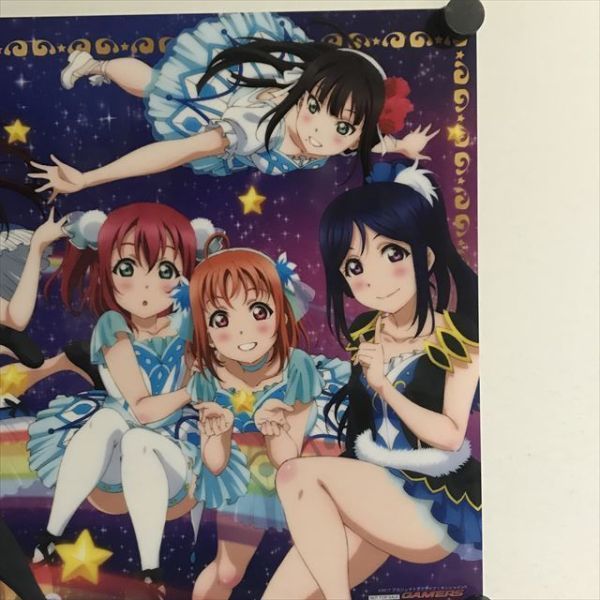 X1686 ◇ラブライブ サンシャイン ゲーマーズ特典 A3サイズ