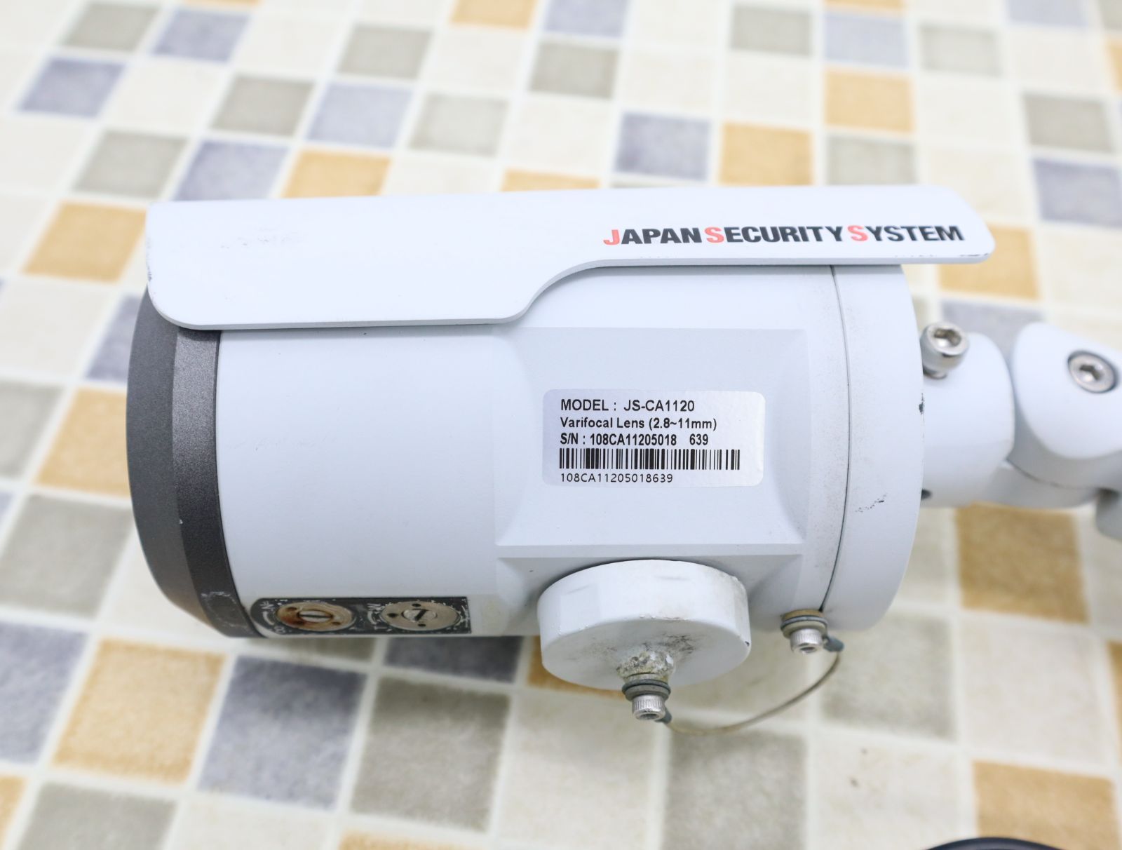 ◇現状販売 ｜防犯カメラ IRカメラ 1個｜JAPAN SECURITY SYSTEM JS 