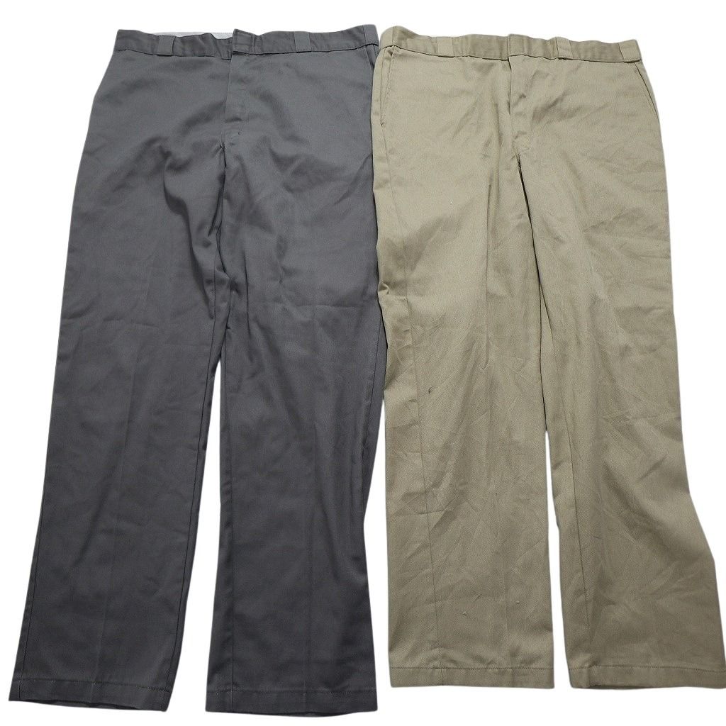 古着卸 ディッキーズ Dickies 874 ワーク パンツ 8枚セット メンズ 40 ノープリーツ センタークリース 古着 NB9760 KIN-KAAI_COM