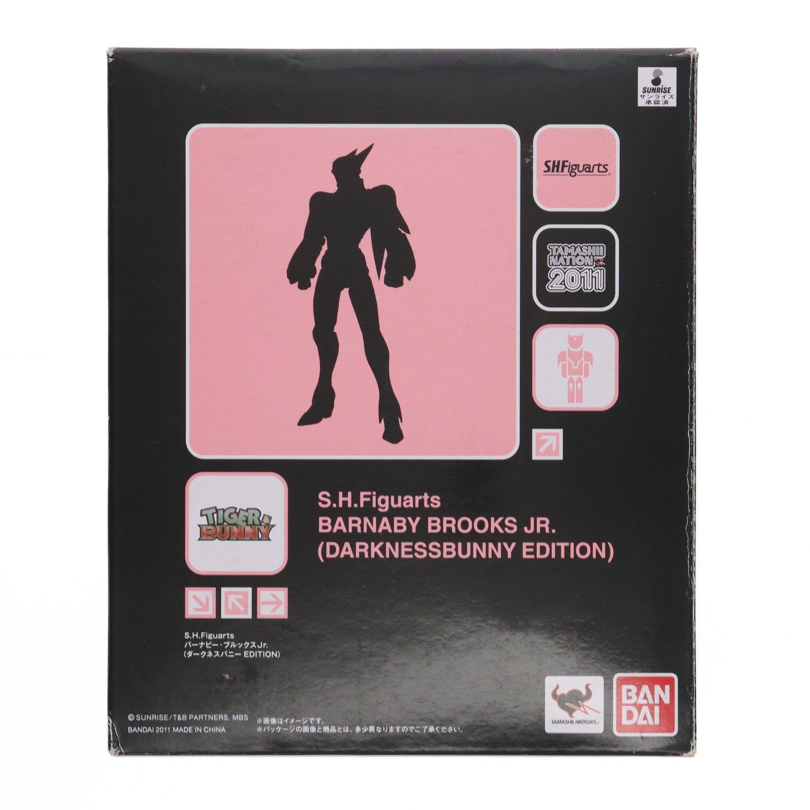 (未使用･未開封品)　S.H.フィギュアーツ TIGER＆BUNNY（タイガー＆バニー） バーナビー・ブルックスJr. ダークネスバニーEDITION (魂ネイション2011、... 7z28pnb 魂ネイション2011 S.H.フィギュアーツ バーナビー・ブルックスJR