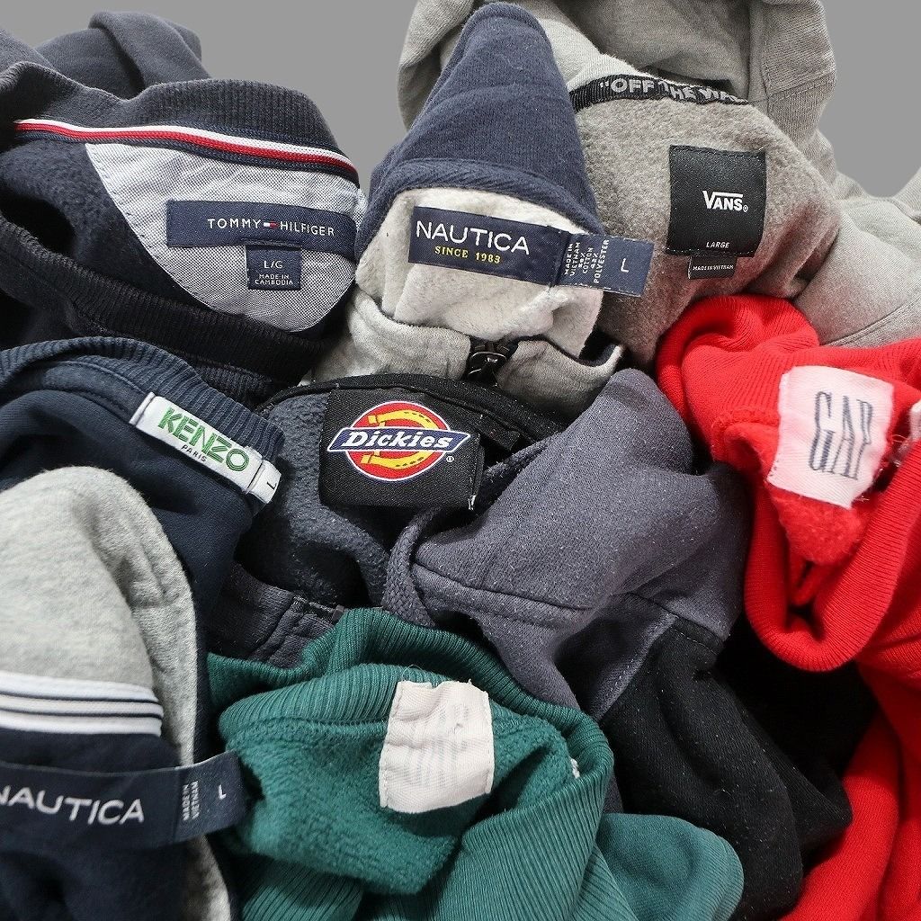 古着卸 まとめ売り ブランドMIX スウェット 8枚セット (メンズ L