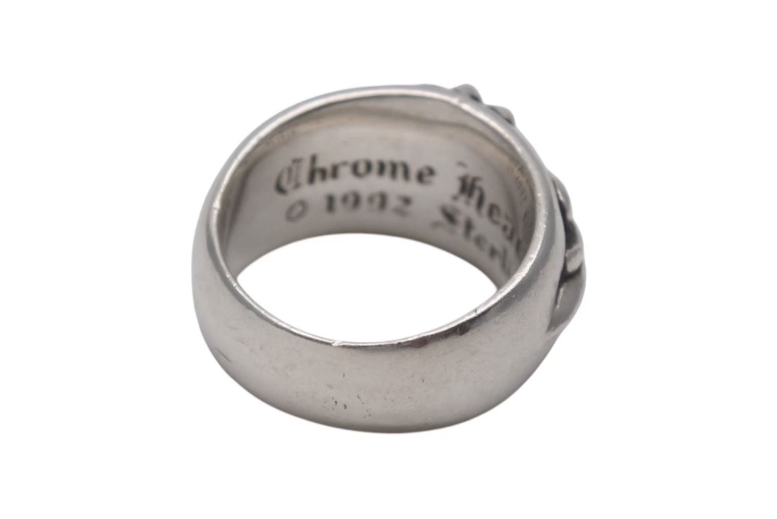 CHROME HEARTS クロムハーツ 1992 フローラルクロスシルバー指輪