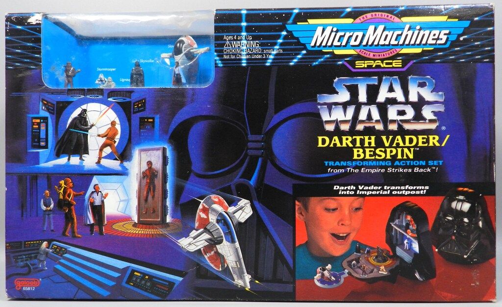 ツクダオリジナル TRANSFORMING ACTION SET DARTH VADER / BESPIN