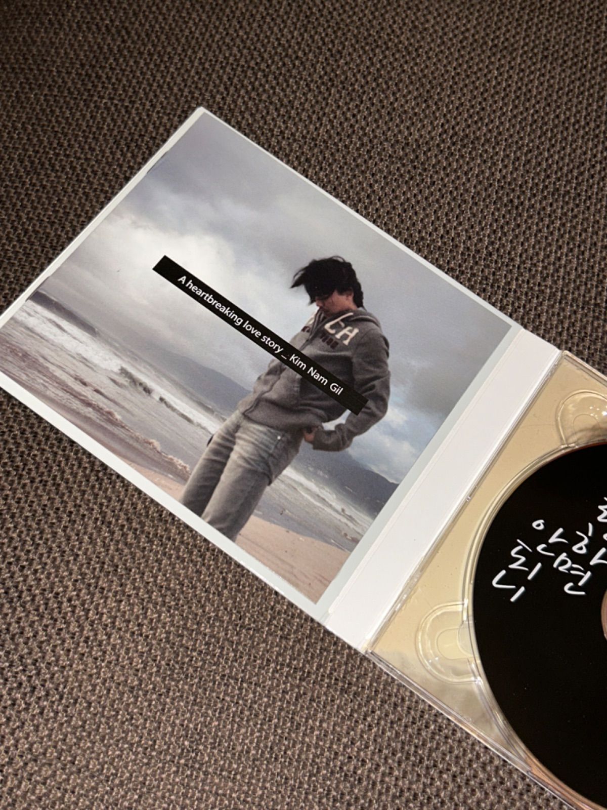 S5604) 廃盤CD キム・ナムギル - A heartbreaking love story CD