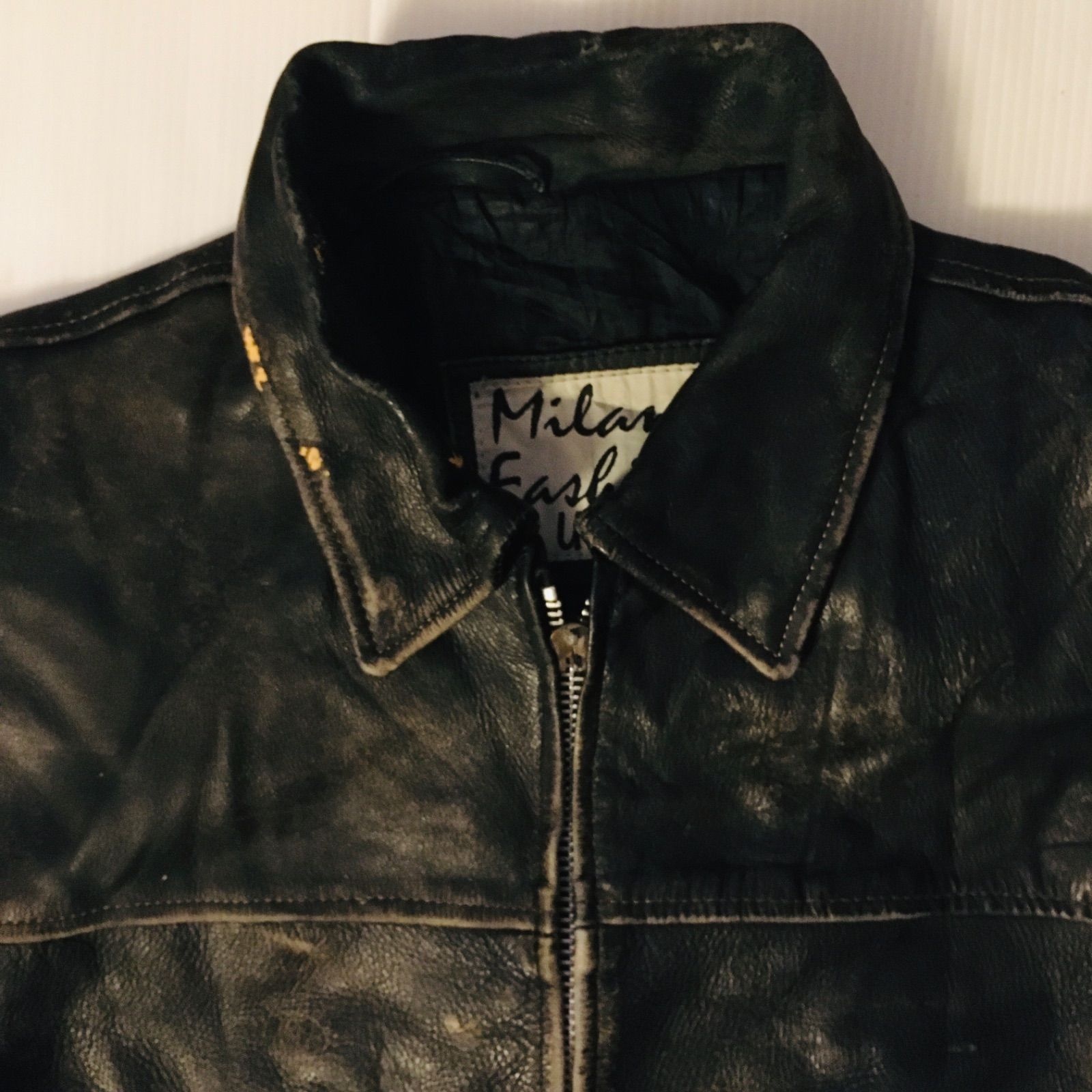 USA製 643ライダースジャケット 36 シングル ライナー付 Schott 643E