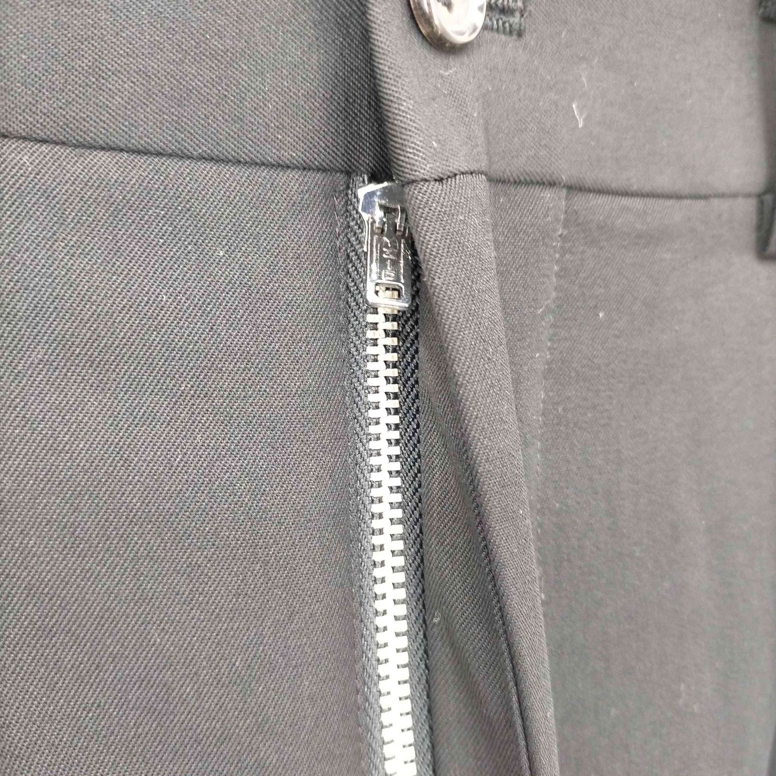 90s COMME des GARCONS 2タックワイドスラックス S グレー